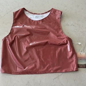 ❤️Junim LA (Haley Solar) Latex Crop Top❤️